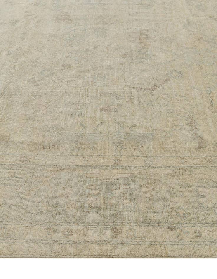 Detail image of 8' x 9' 10 Hand Knotted Oushak Wool Rug