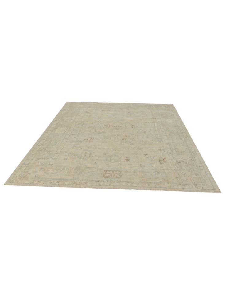 Detail image of 8' x 9' 10 Hand Knotted Oushak Wool Rug