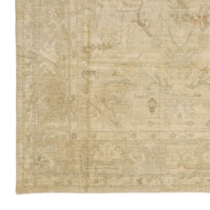 8' x 9' 10 Hand Knotted Oushak Wool Rug