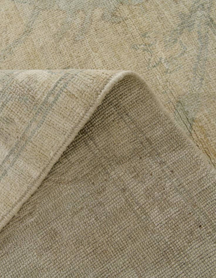 Detail image of 8' x 9' 10  Hand Knotted Oushak Wool Rug