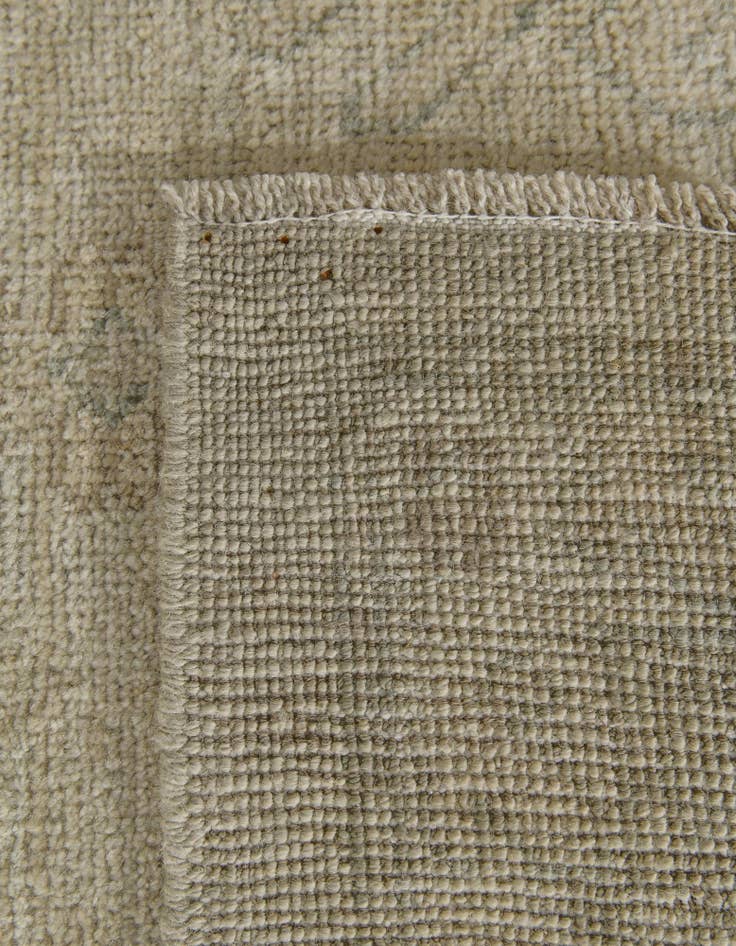 Detail image of 8' x 9' 10  Hand Knotted Oushak Wool Rug