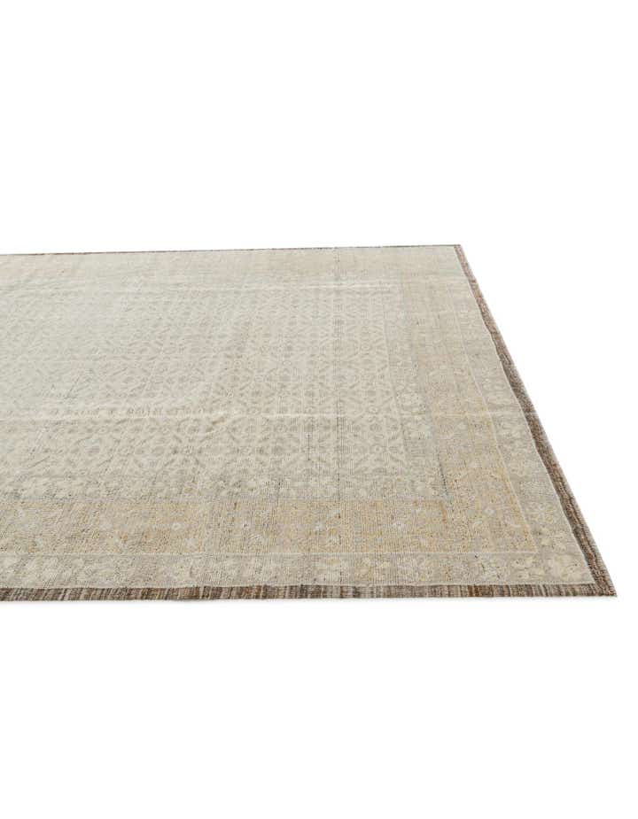 8' 3 x 10' 1 Hand Knotted Oushak Wool Rug