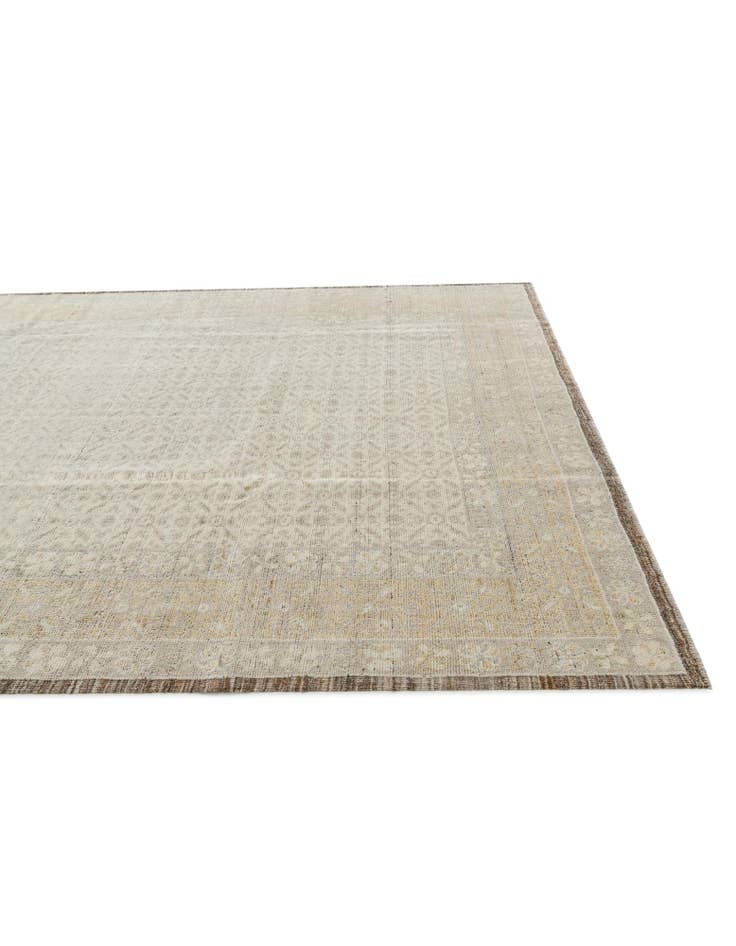 Detail image of 8' 3 x 10' 1 Hand Knotted Oushak Wool Rug