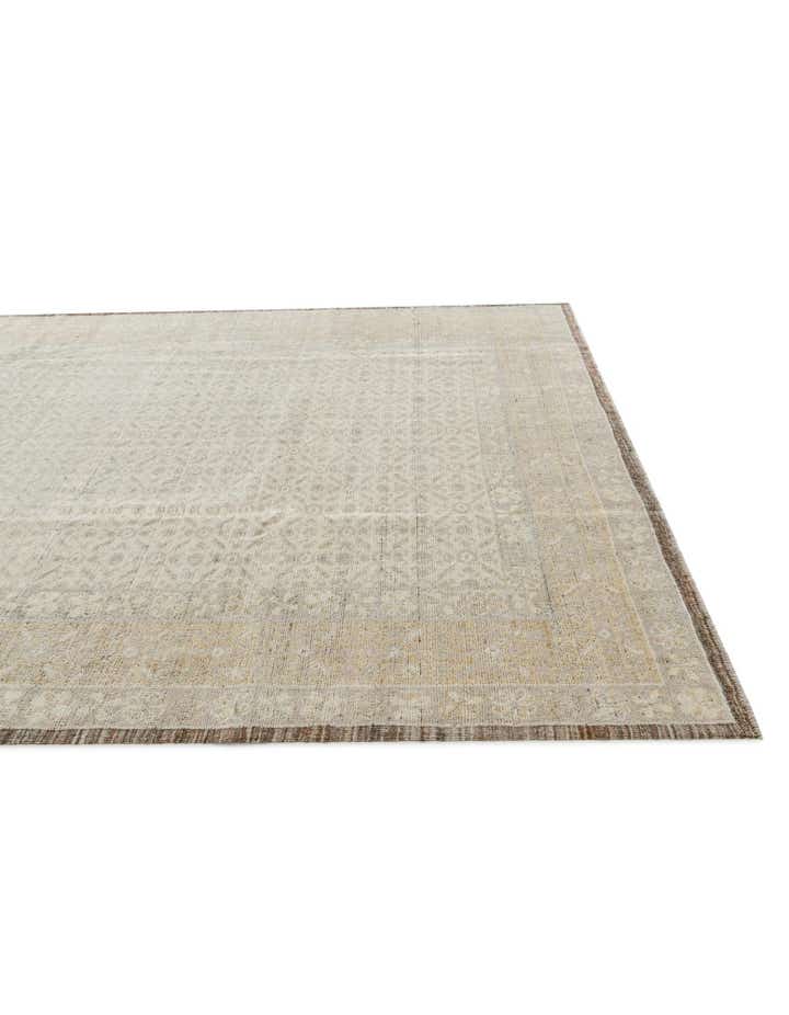 8' 3 x 10' 1 Hand Knotted Oushak Wool Rug