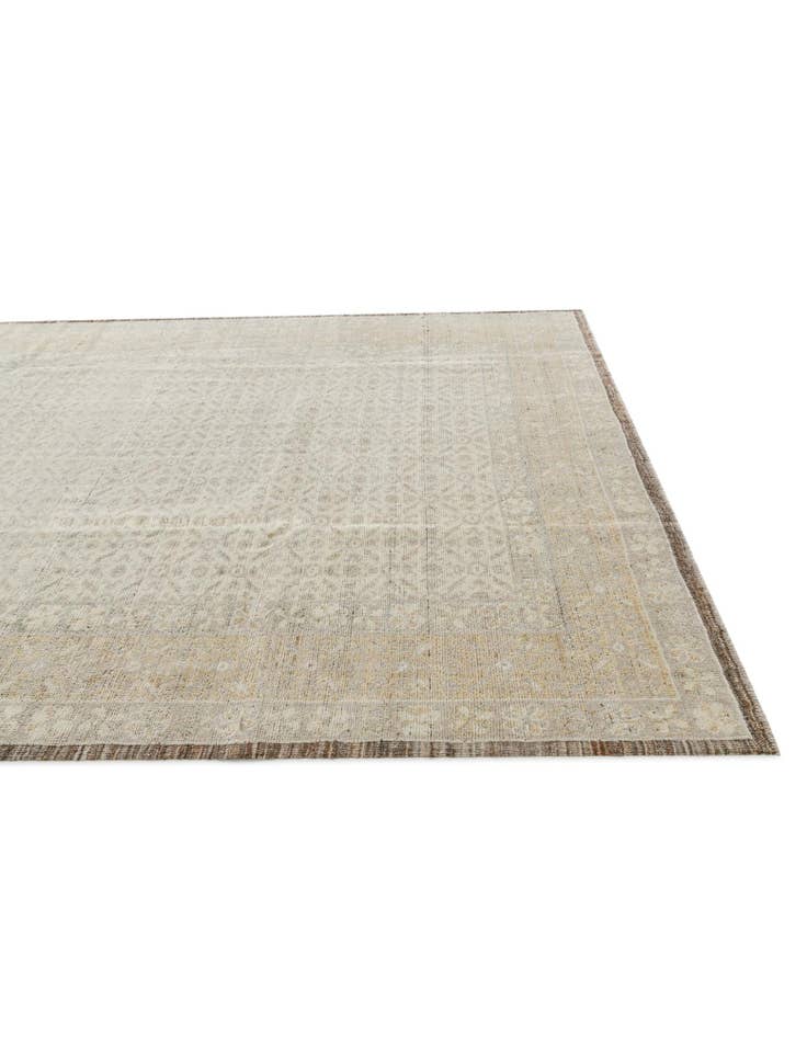 Detail image of 8' 3 x 10' 1 Hand Knotted Oushak Wool Rug