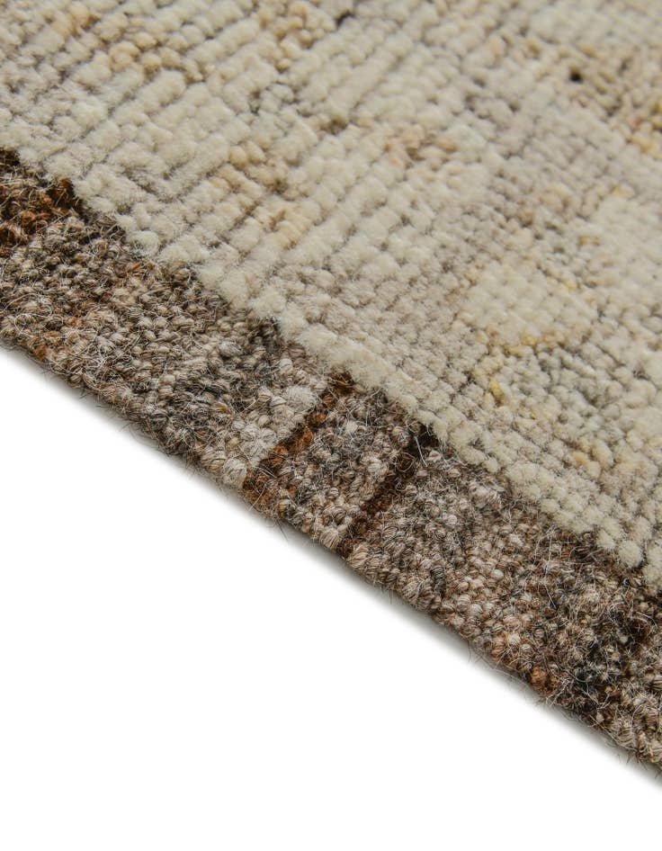 Detail image of 8' 3 x 10' 1  Hand Knotted Oushak Wool Rug