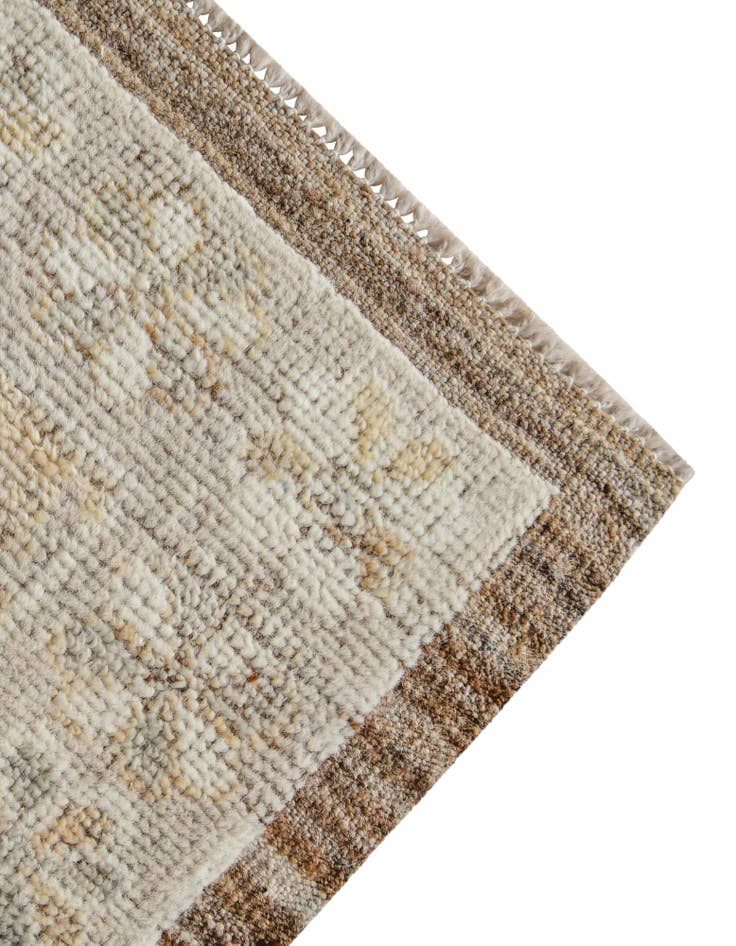 Detail image of 8' 3 x 10' 1  Hand Knotted Oushak Wool Rug