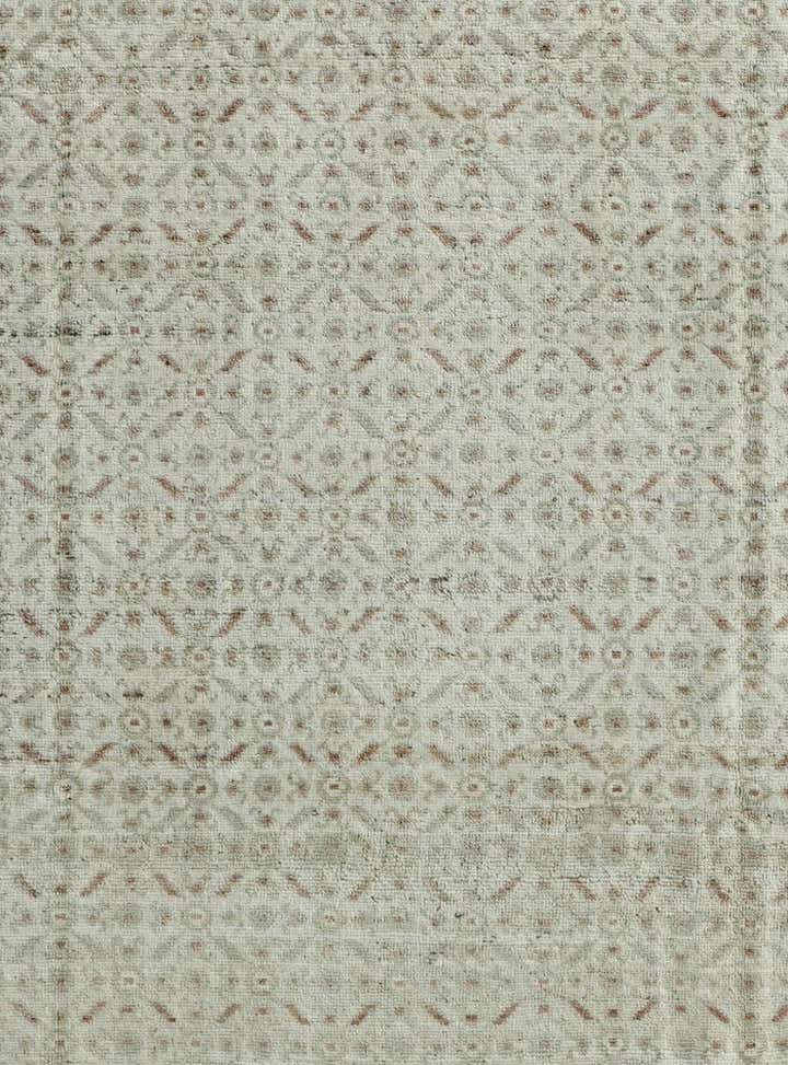9' 4 x 11' 11 Hand Knotted Oushak Wool Rug