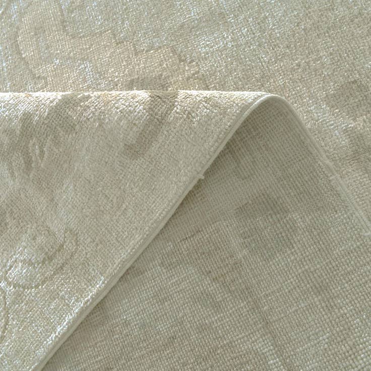 Detail image of 9' 10 x 13' 8 Hand Knotted Oushak Wool Rug