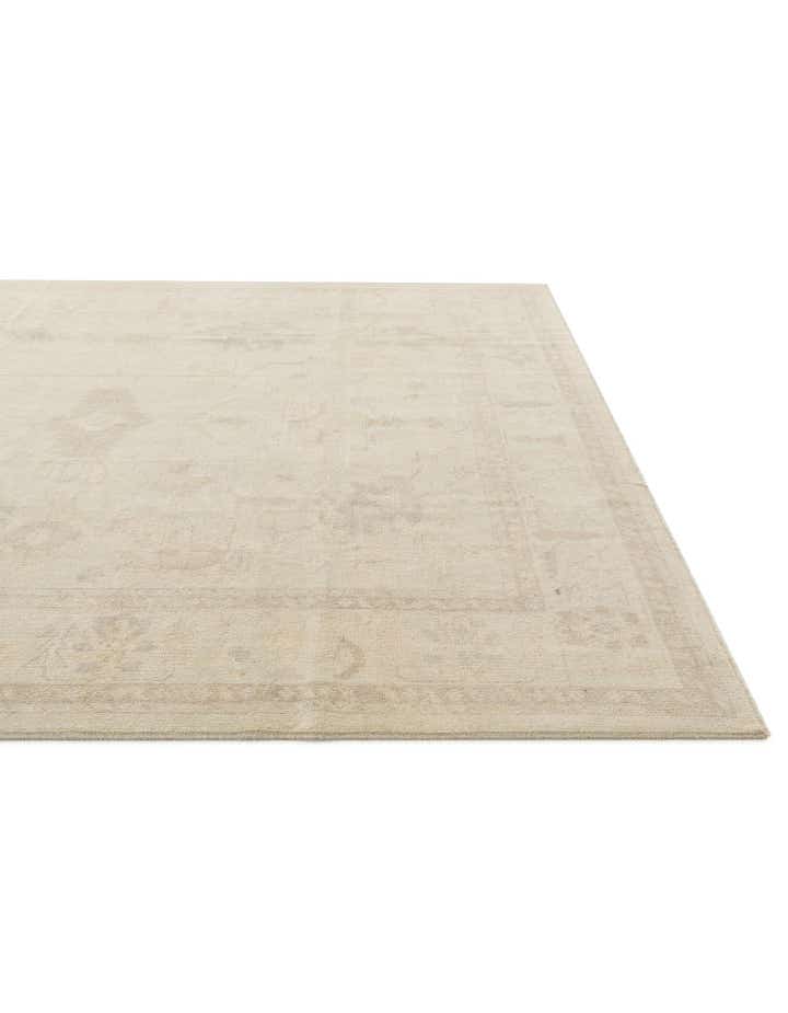 8' 3 x 9' 11 Hand Knotted Oushak Wool Rug