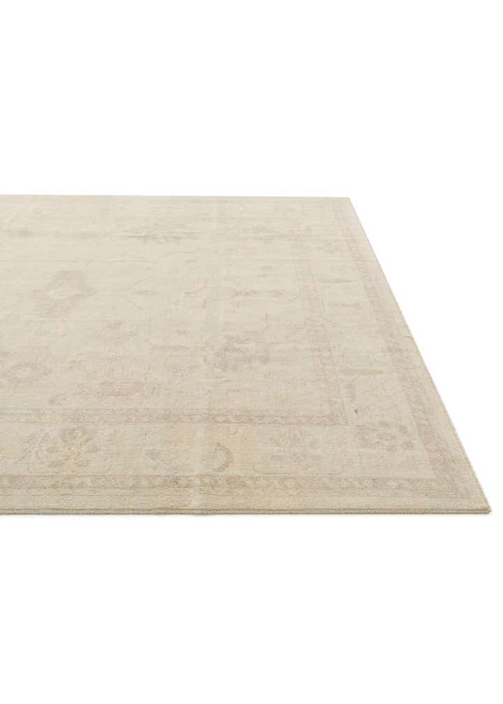 8' 3 x 9' 11 Hand Knotted Oushak Wool Rug