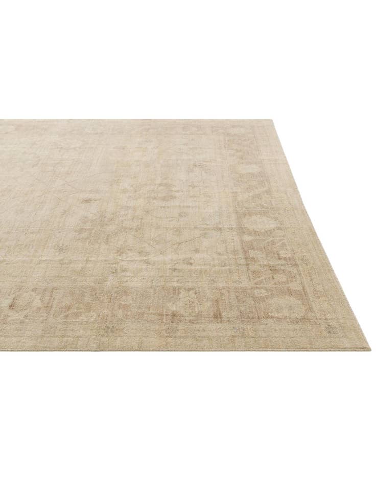 Detail image of 8' 2 x 9' 11 Hand Knotted Oushak Wool Rug