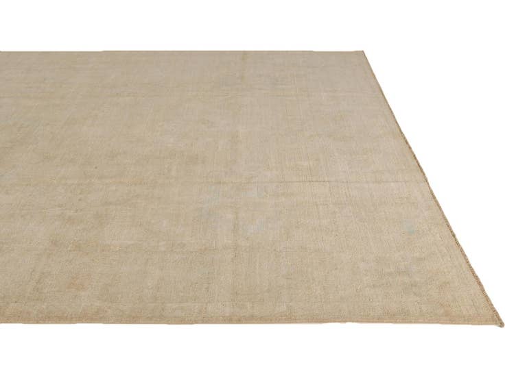 Detail image of 10' x 13' 9 Hand Knotted Oushak Wool Rug