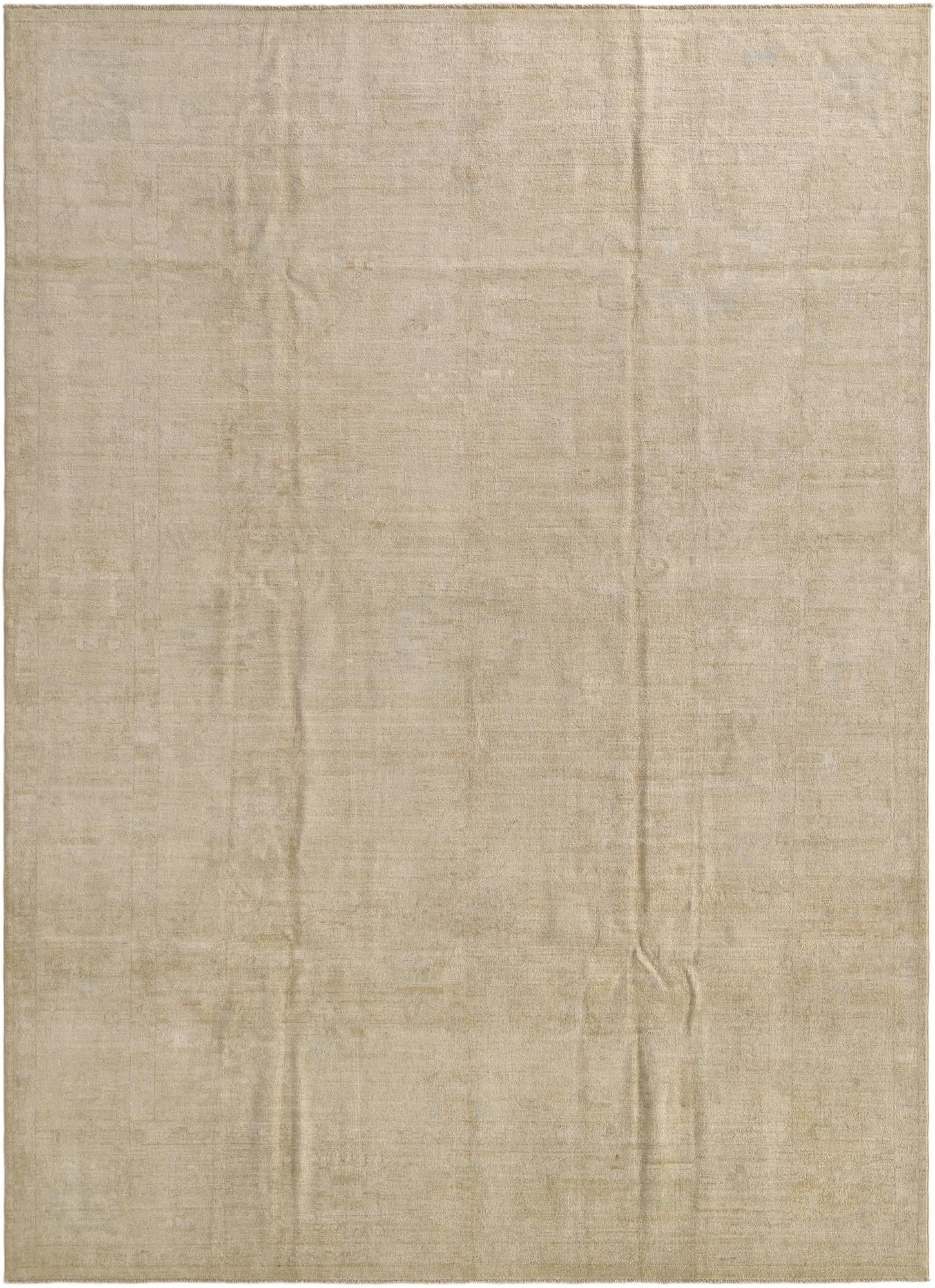 10' x 13' 9 Hand Knotted Oushak Wool Rug