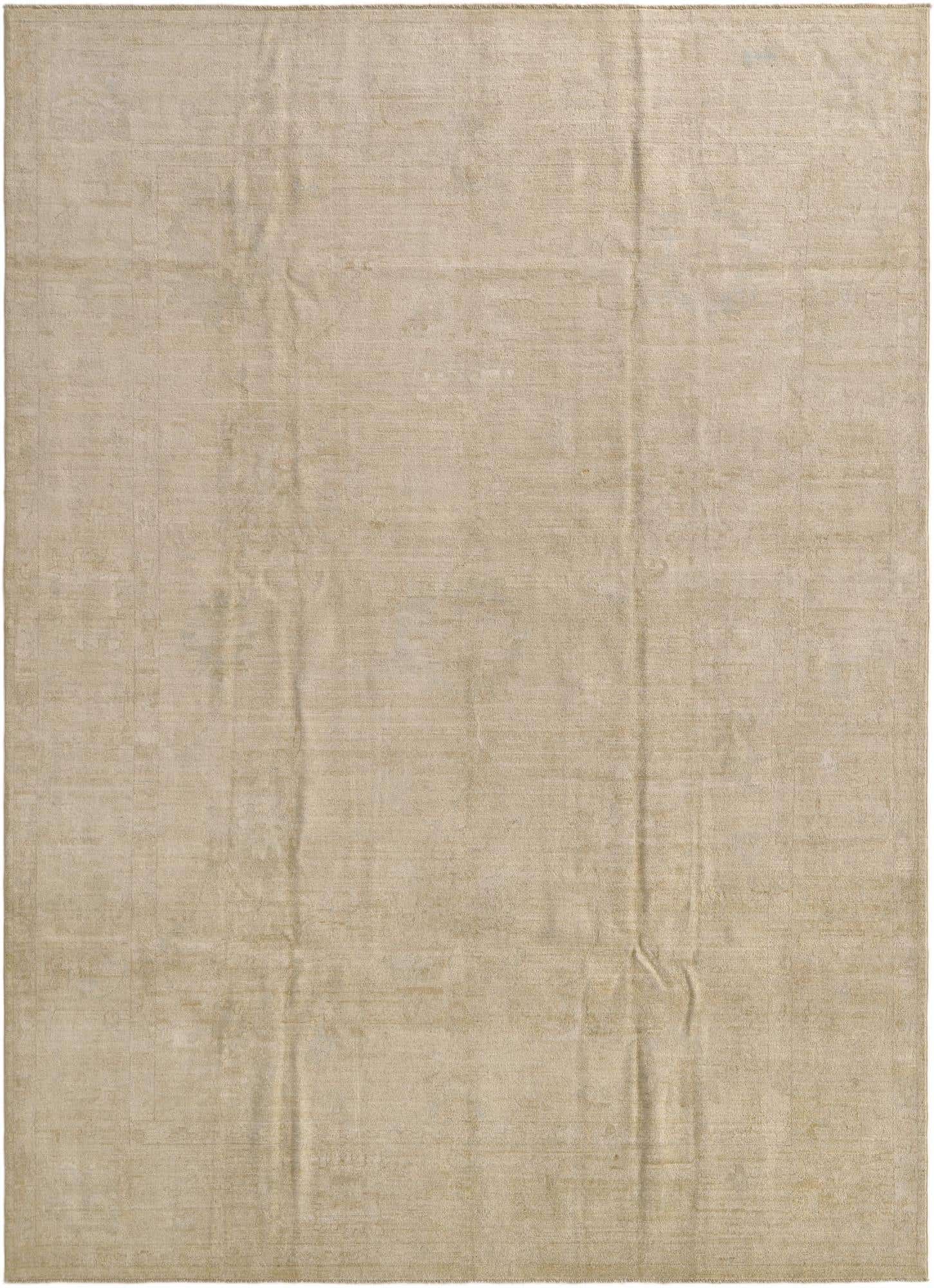 10' x 13' 9 Hand Knotted Oushak Wool Rug
