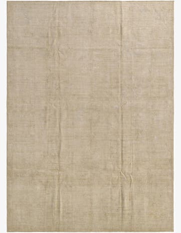 10' x 13' 9 Hand Knotted Oushak Wool Rug