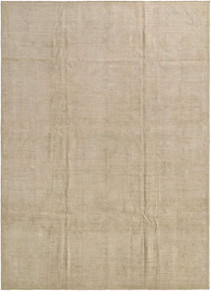 10' x 13' 9 Hand Knotted Oushak Wool Rug
