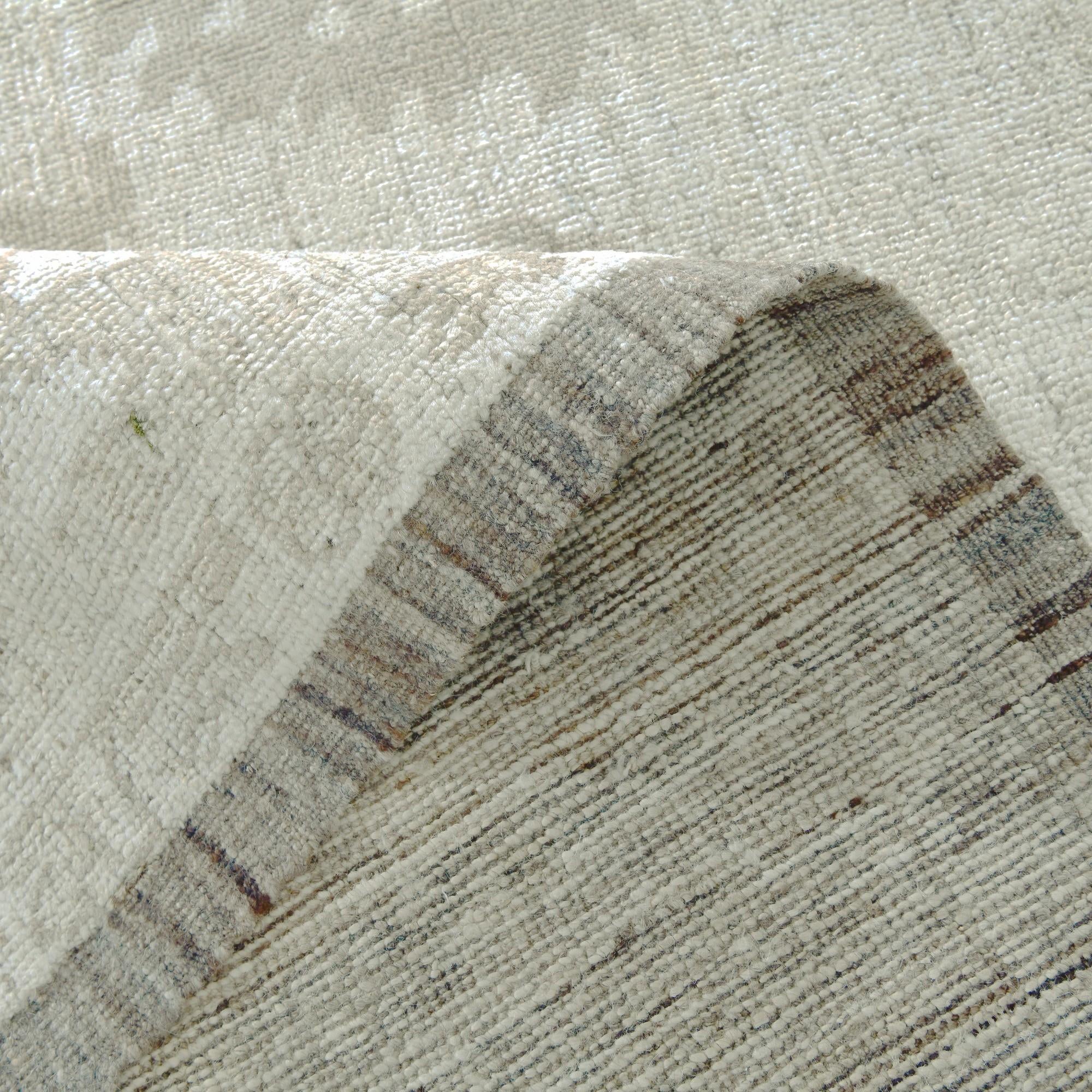 9' 2 x 11' 8 Hand Knotted Oushak Wool Rug