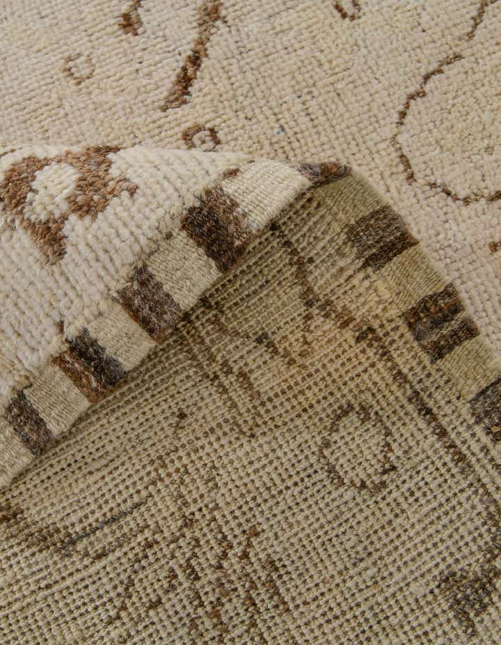 8' 2 x 10' 6 Hand Knotted Oushak Wool Rug