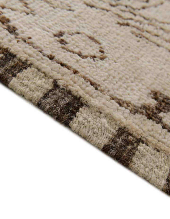 8' 2 x 10' 6 Hand Knotted Oushak Wool Rug