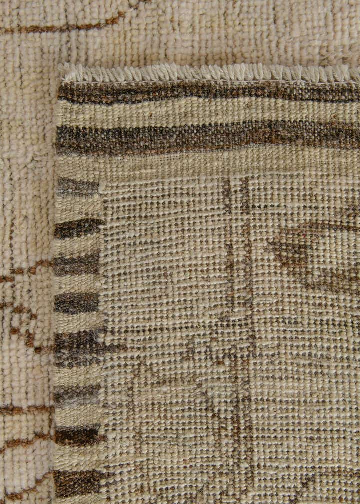 8' 2 x 10' 6 Hand Knotted Oushak Wool Rug