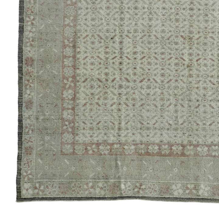 9' 5 x 11' 4 Hand Knotted Oushak Wool Rug