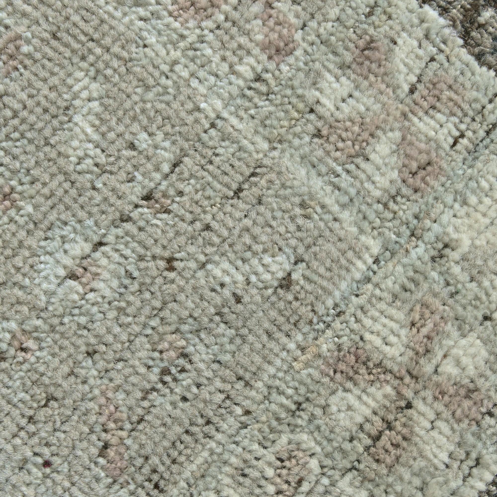 9' 5 x 11' 4 Hand Knotted Oushak Wool Rug