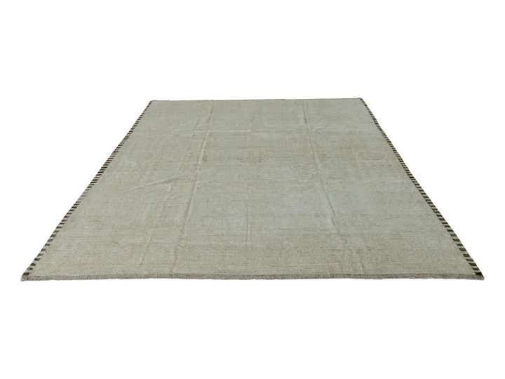 9' 5 x 12' 7 Hand Knotted Oushak Wool Rug