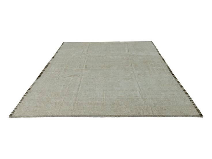 Detail image of 9' 5 x 12' 7 Hand Knotted Oushak Wool Rug