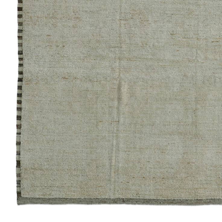 Detail image of 9' 5 x 12' 7 Hand Knotted Oushak Wool Rug