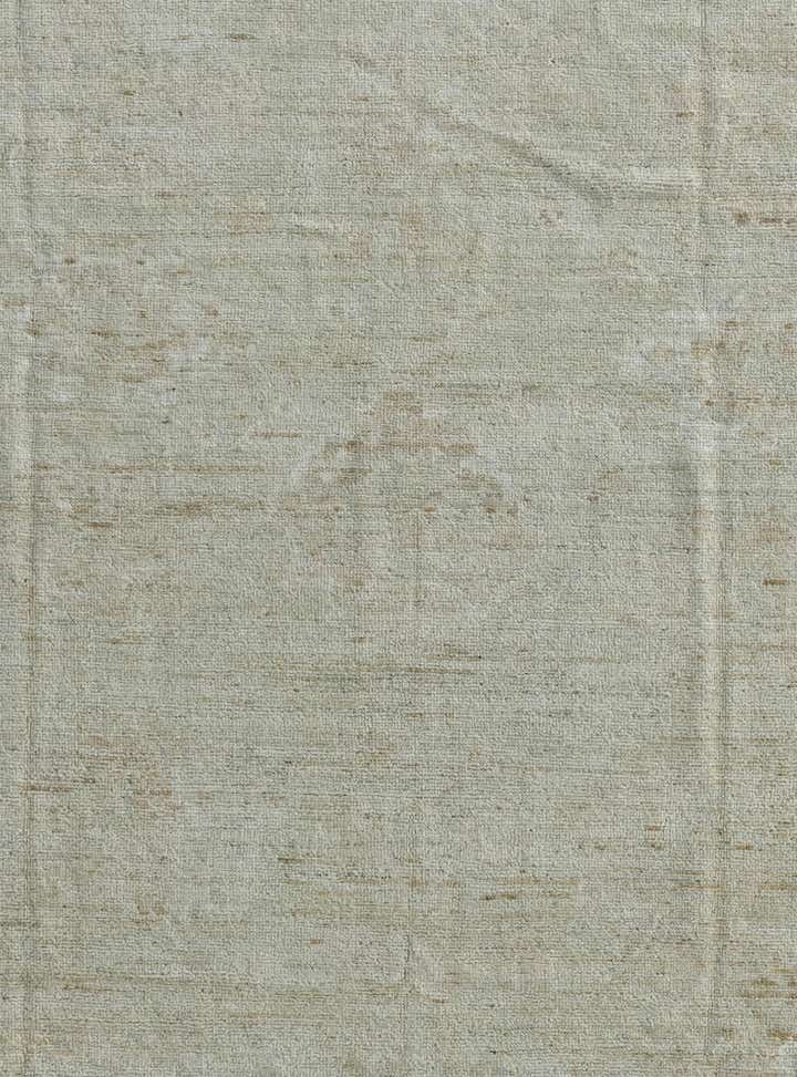 9' 5 x 12' 7 Hand Knotted Oushak Wool Rug