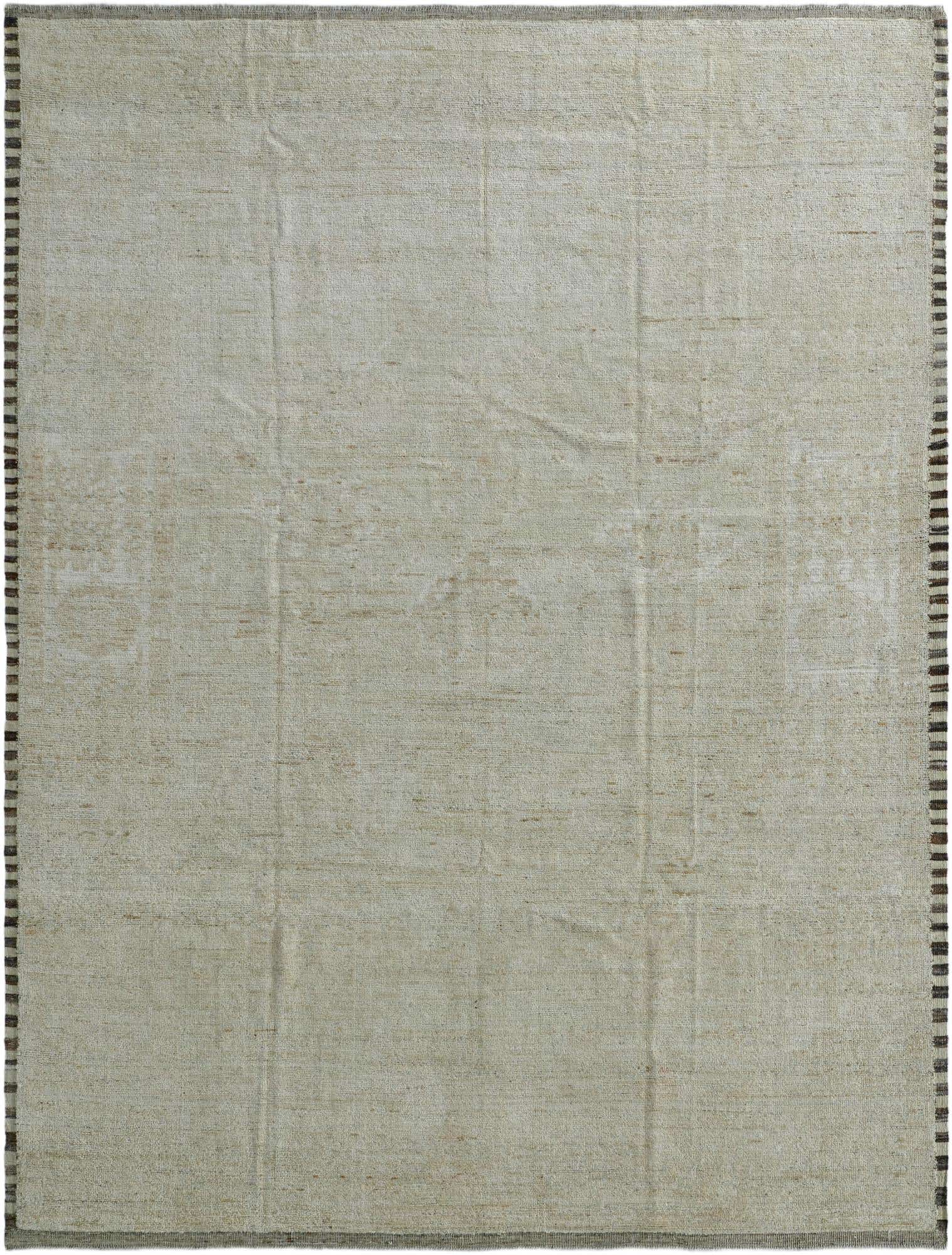 9' 5 x 12' 7 Hand Knotted Oushak Wool Rug