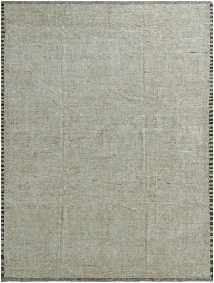 9' 5 x 12' 7 Hand Knotted Oushak Wool Rug