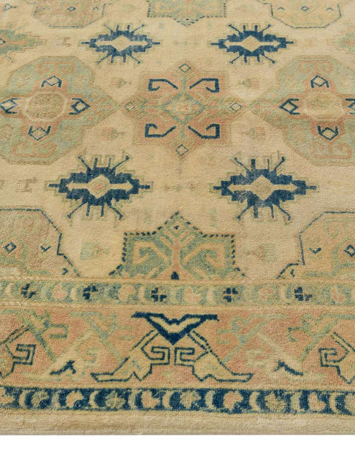 5' 7 x 7' 8 Hand Knotted Oushak Wool Rug
