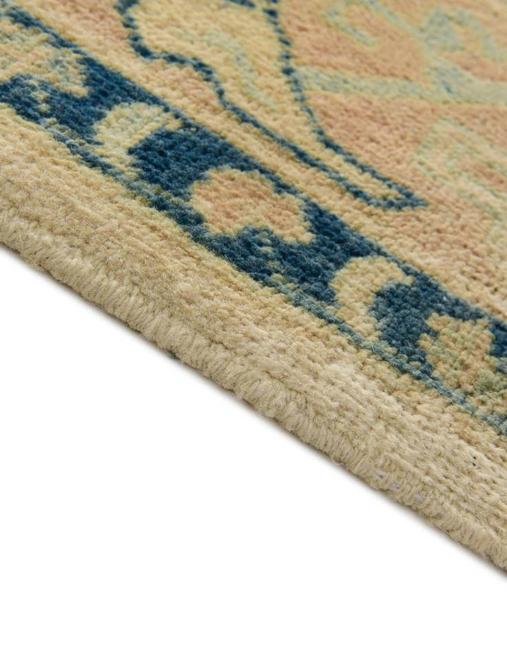 Detail image of 5' 7 x 7' 8 Hand Knotted Oushak Wool Rug