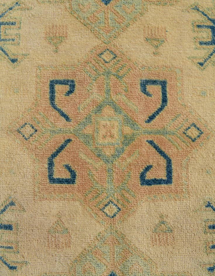 Detail image of 5' 7 x 7' 8 Hand Knotted Oushak Wool Rug