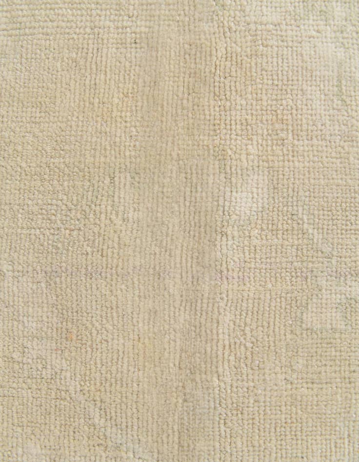 Detail image of 4' 2 x 6' 2 Hand Knotted Oushak Wool Rug