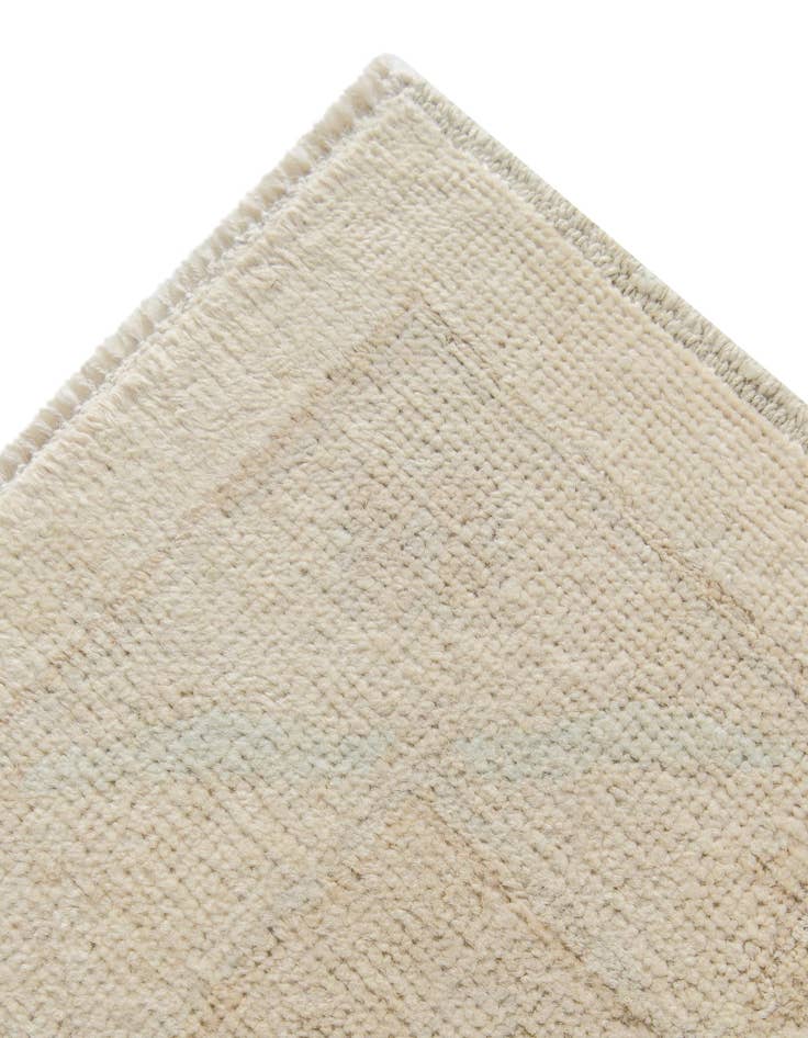 Detail image of 9' 1 x 12' 3  Hand Knotted Oushak Wool Rug