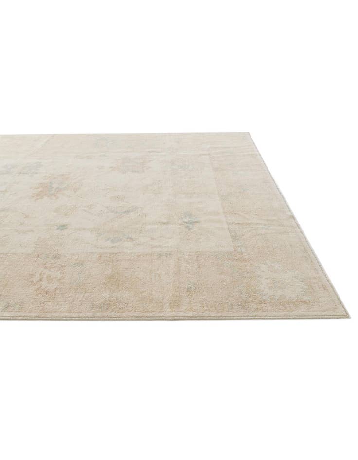 Detail image of 7' 11 x 9' 7 Hand Knotted Oushak Wool Rug