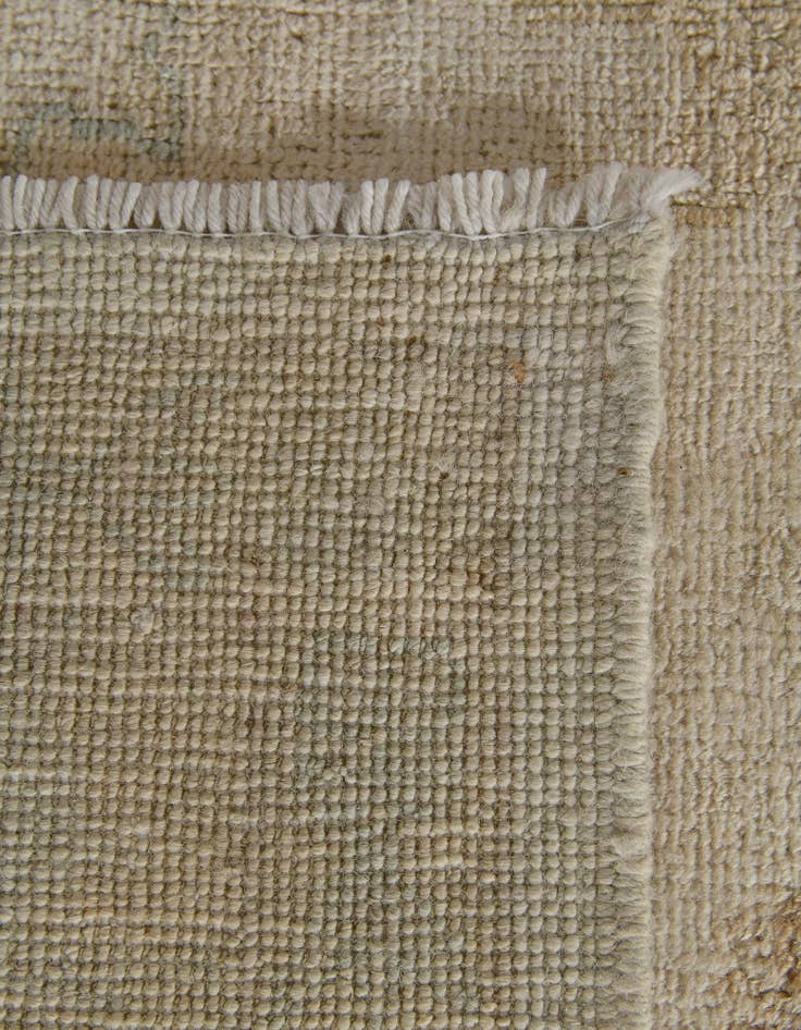 Detail image of 7' 11 x 9' 7 Hand Knotted Oushak Wool Rug