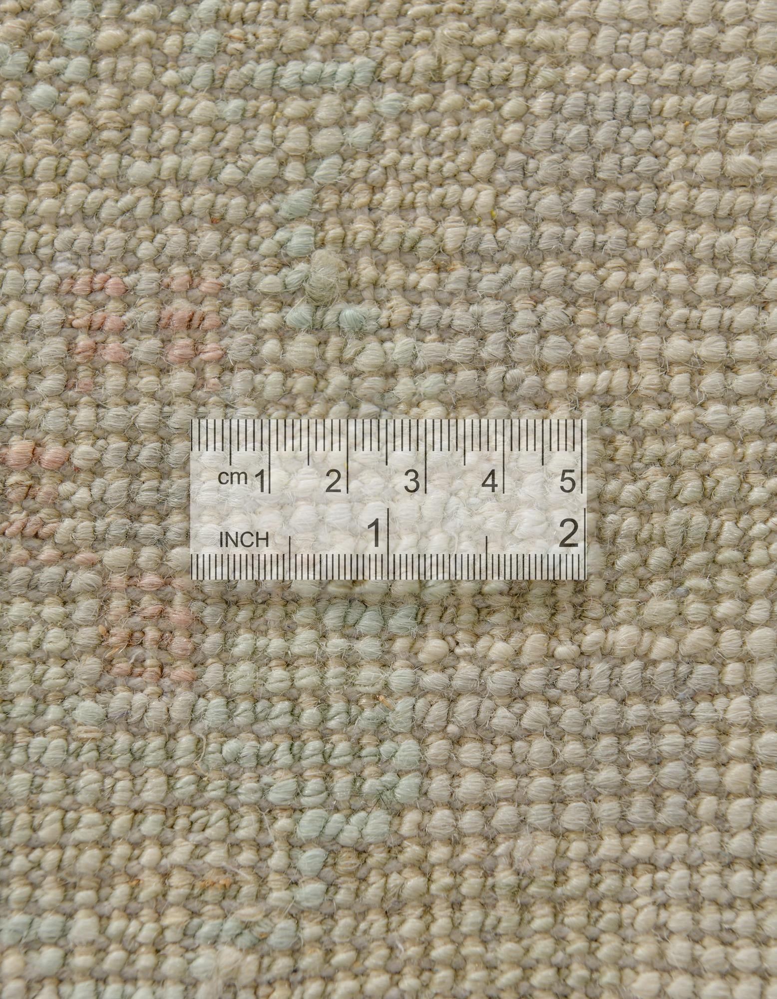8' 2 x 9' 11 Hand Knotted Oushak Wool Rug