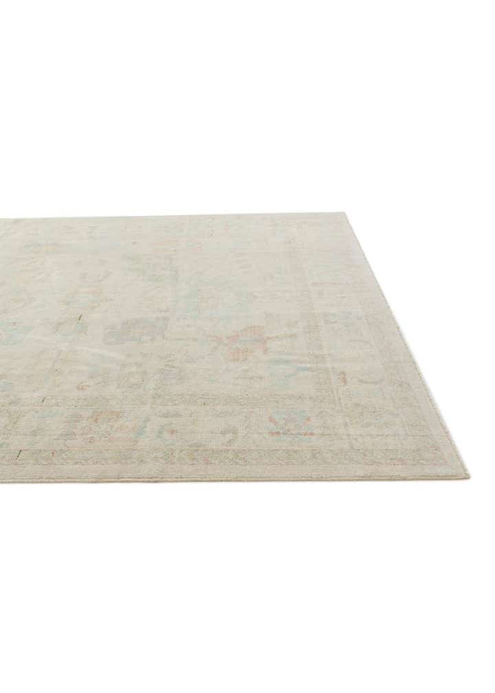 8' 2 x 9' 11 Hand Knotted Oushak Wool Rug
