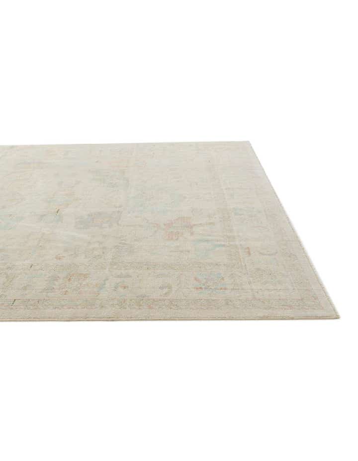 8' 2 x 9' 11 Hand Knotted Oushak Wool Rug