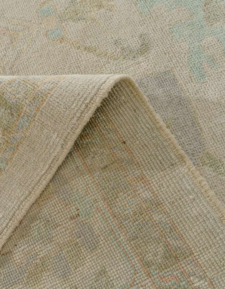 8' 2 x 9' 11 Hand Knotted Oushak Wool Rug