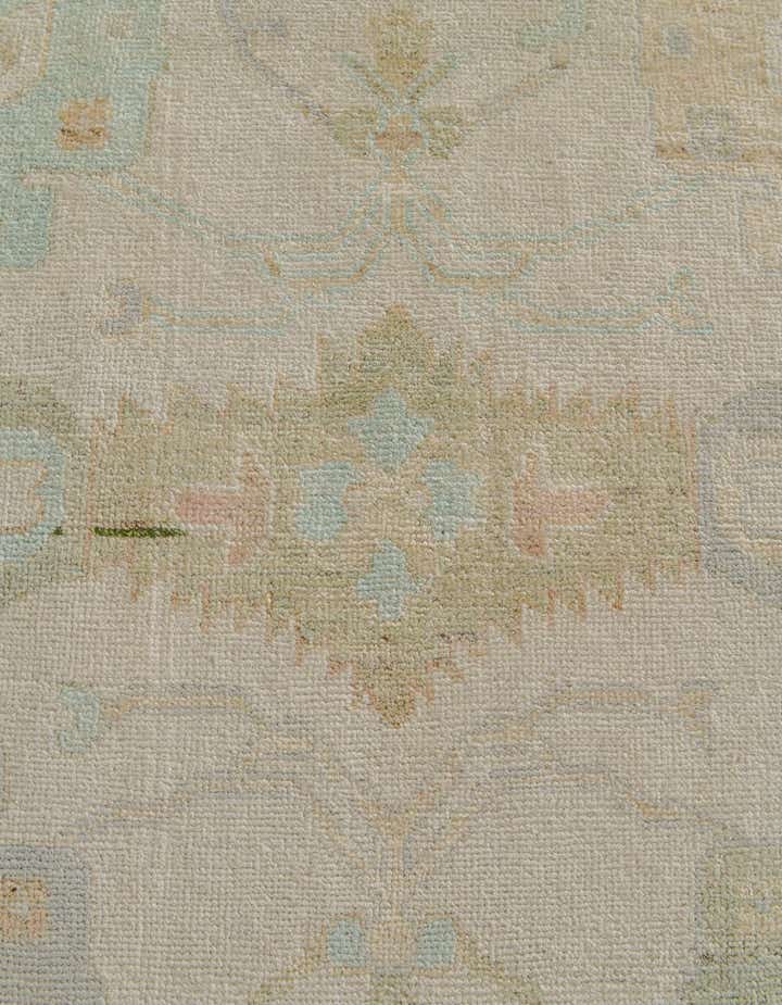8' 2 x 9' 11 Hand Knotted Oushak Wool Rug