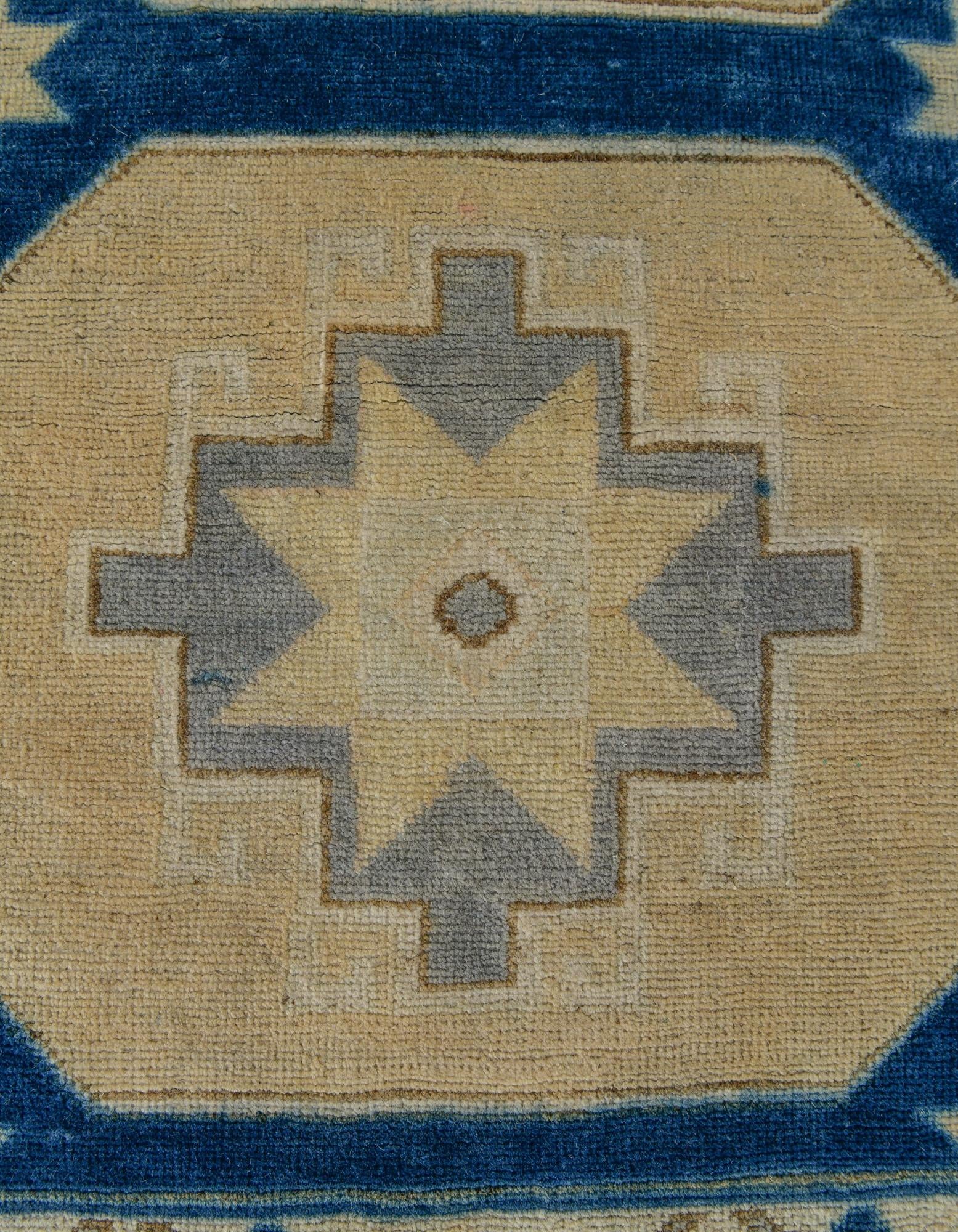 3' 6 x 4' 10 Hand Knotted Oushak Wool Rug