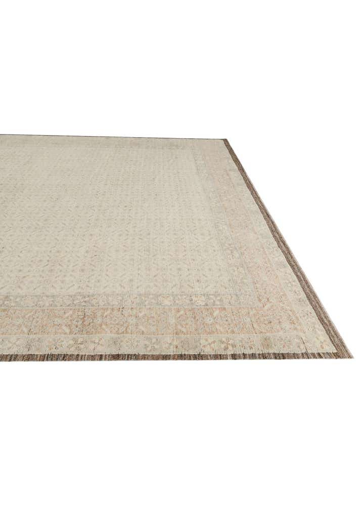 12' 10 x 15' Hand Knotted Oushak Wool Rug