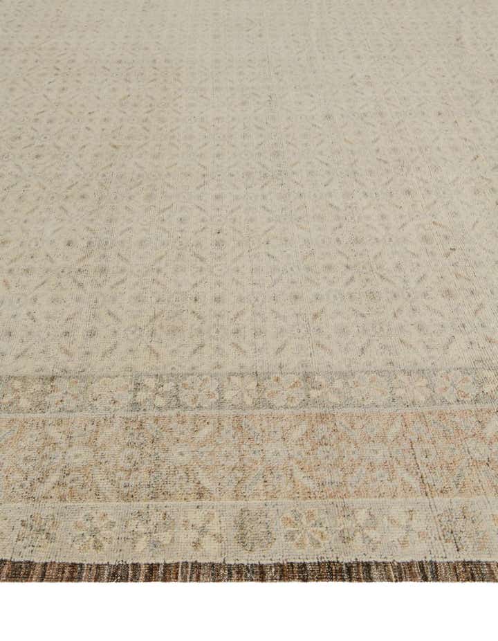 12' 10 x 15' Hand Knotted Oushak Wool Rug