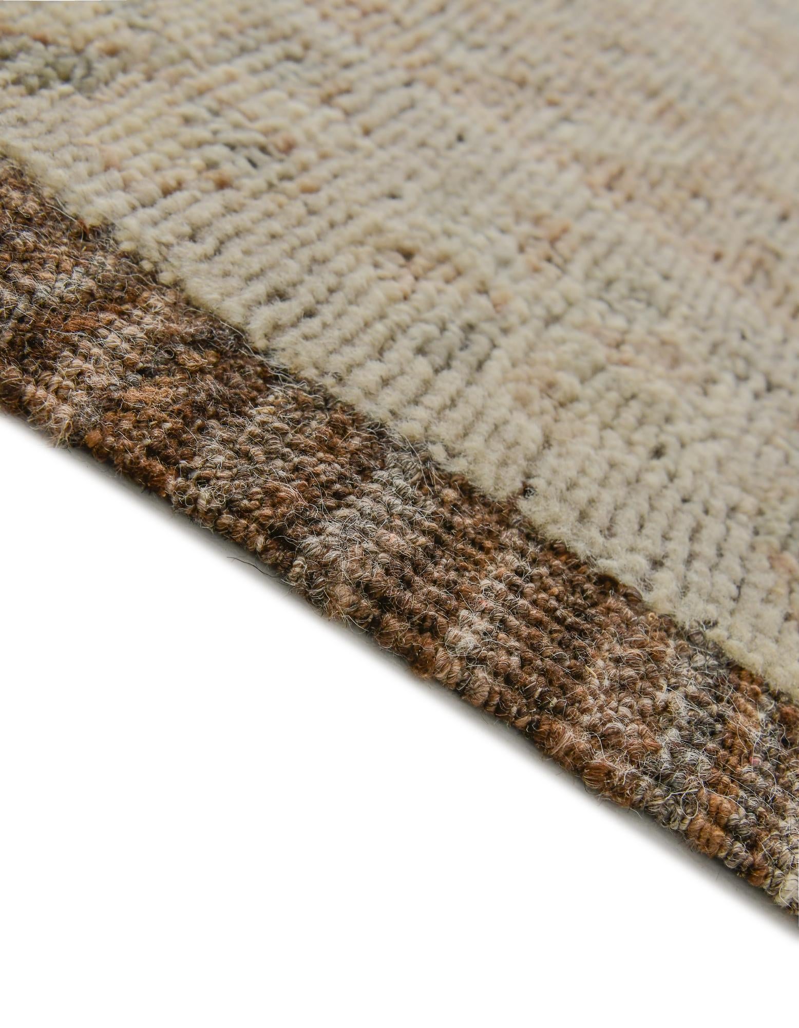12' 10 x 15' Hand Knotted Oushak Wool Rug