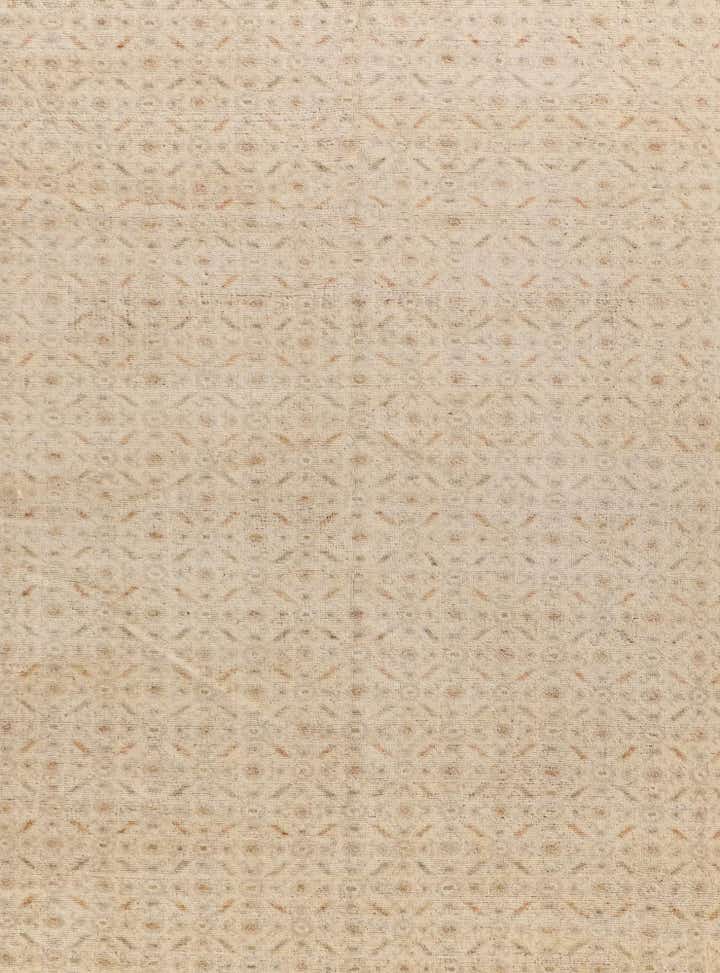 12' 10 x 15' Hand Knotted Oushak Wool Rug